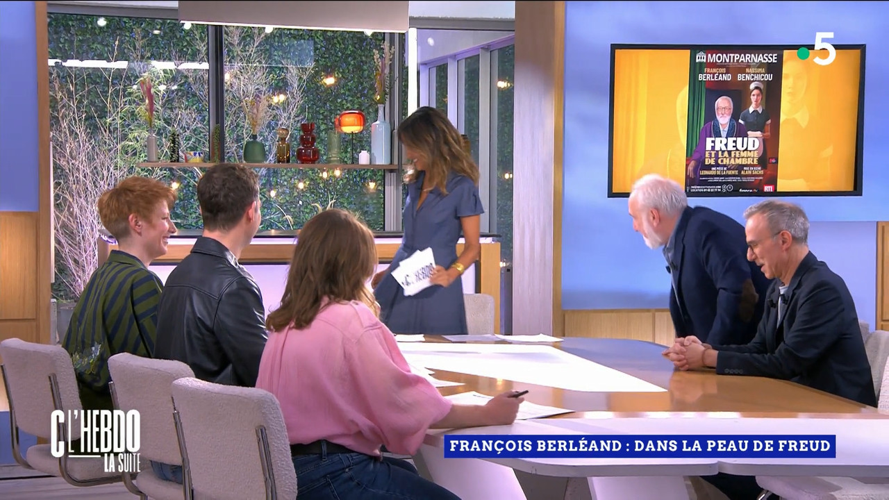 C l'hebdo la suite - Saison 8 - Invités François Berléand, Philippe Besson, Luci..._France 5_2024_03
