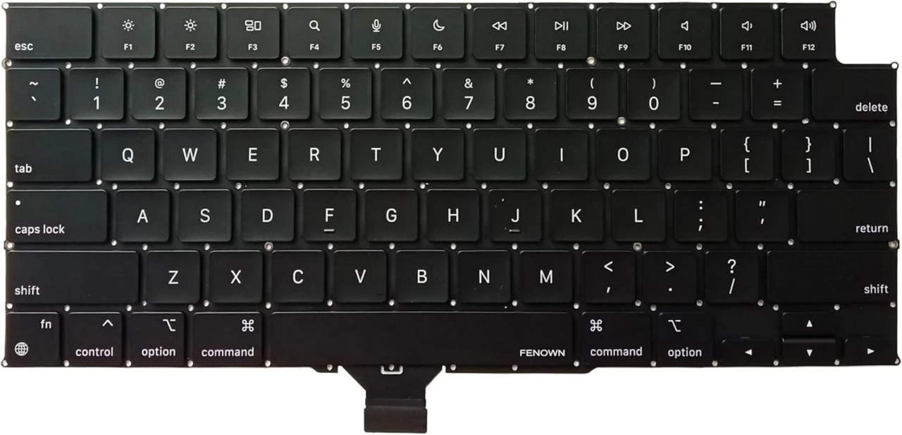 MacBook Pro Replacement Keyboard - A2442 | A2485 | A2779 | A2780 | A2918 | A2991 | A2992 | A 3112 | A3401 | A3403 | A3185 | A3186