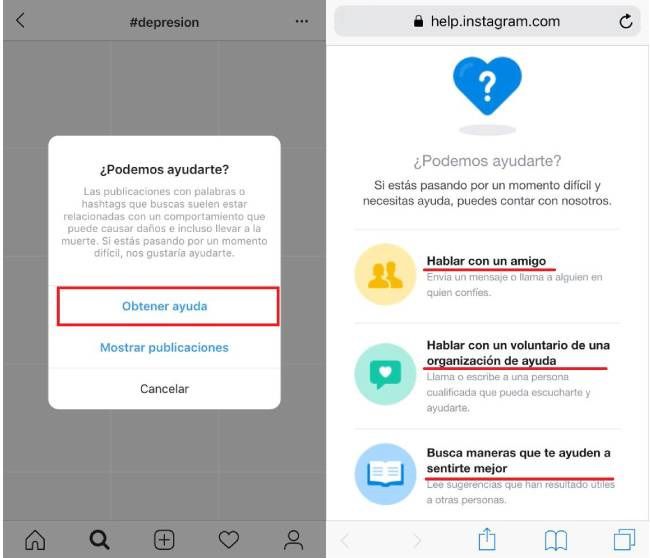 Instagram ayuda a superar el sufrimiento de los adolescentes