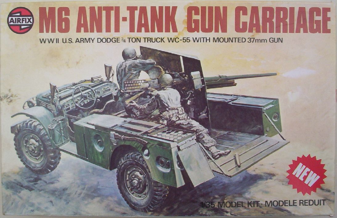 Airfix 35 M6 Anti-Tank Gun Carriage