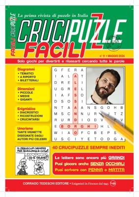 Crucipuzzle Facili - Maggio 2024