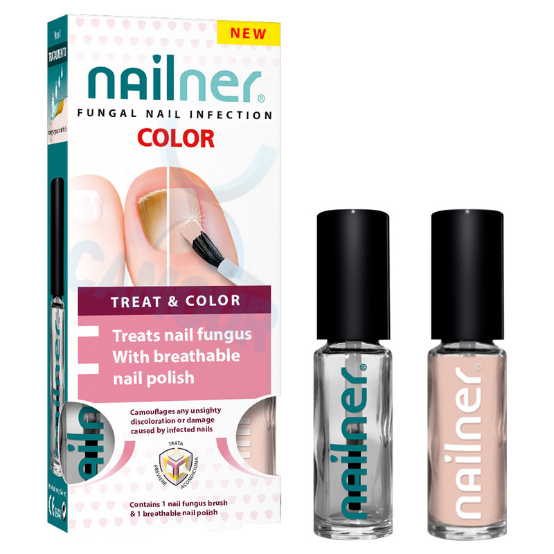 Nailner Fungal Nail Infection Treat & Color 2 in 1 Brush & Breathable