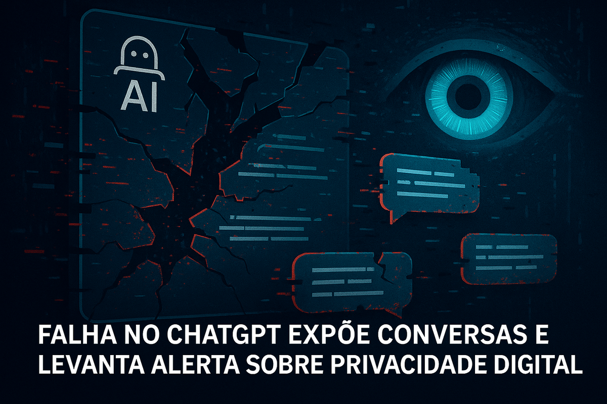 ⚡ Falha no ChatGPT expõe conversas e reacende alerta sobre privacidade na era da IA