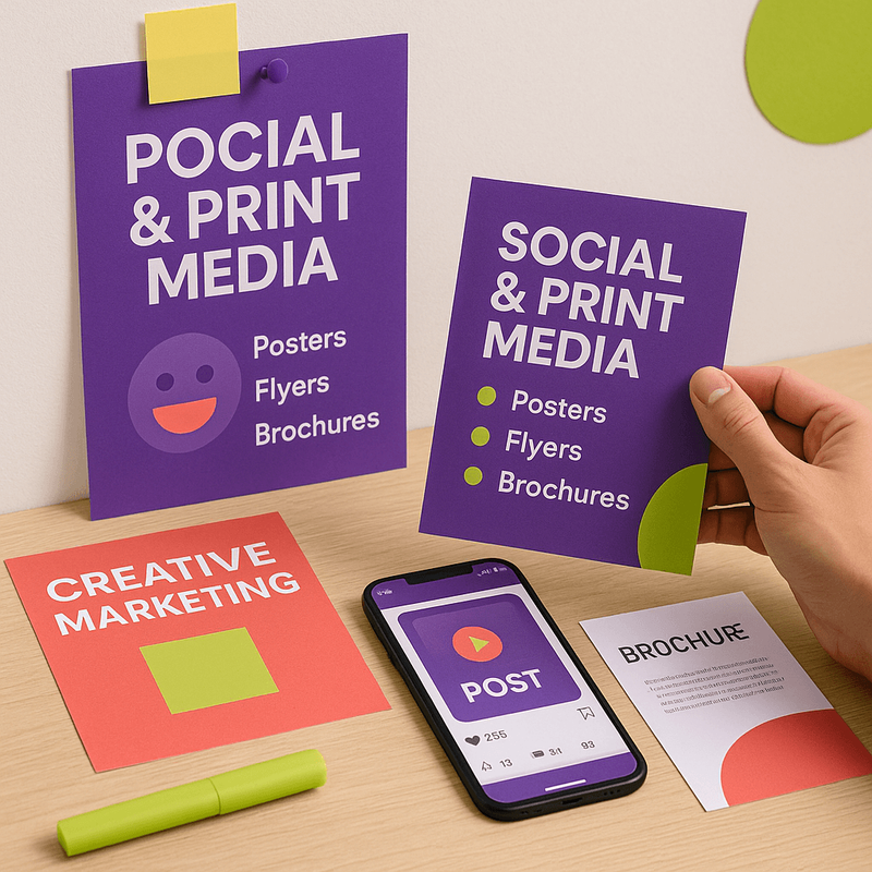 Poster & Social Media Design Bangalore