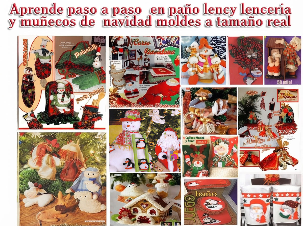 curso manualidad pano lency patrones decoracion santafieltr