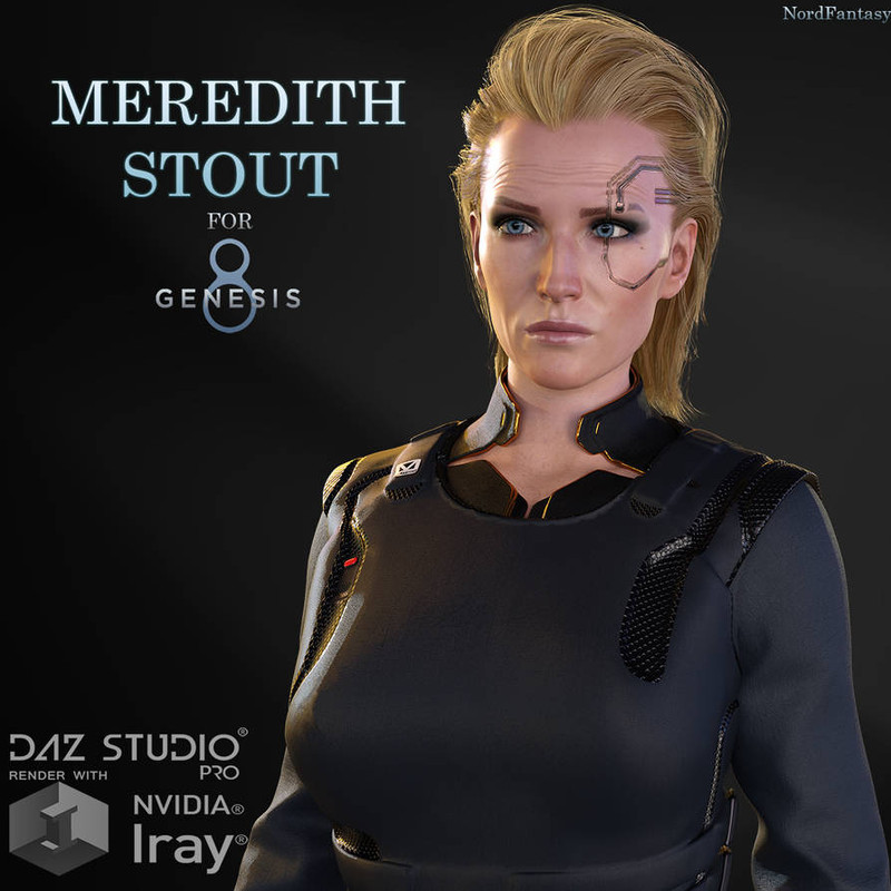 Meredith Stout (Cyberpunk2077) - GENESIS 8 DAZ