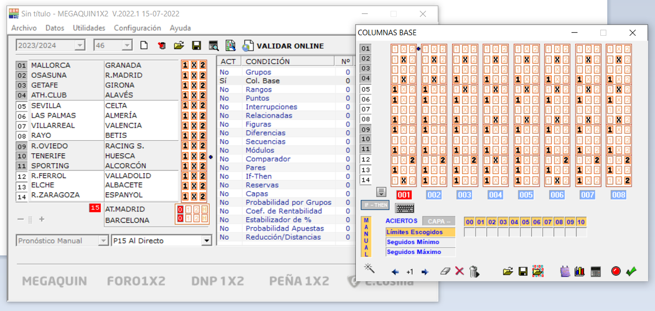 captura pantalla 3 quiniela