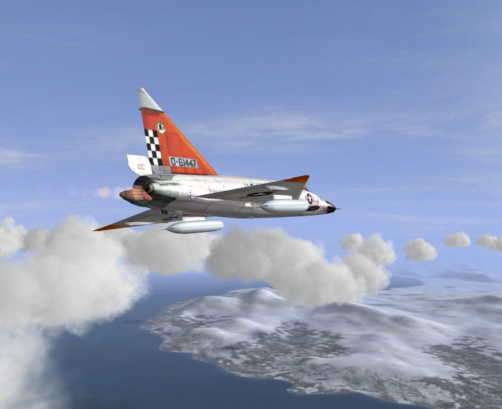 North skies patrol - USAF 57th FIS Keflavik - sk