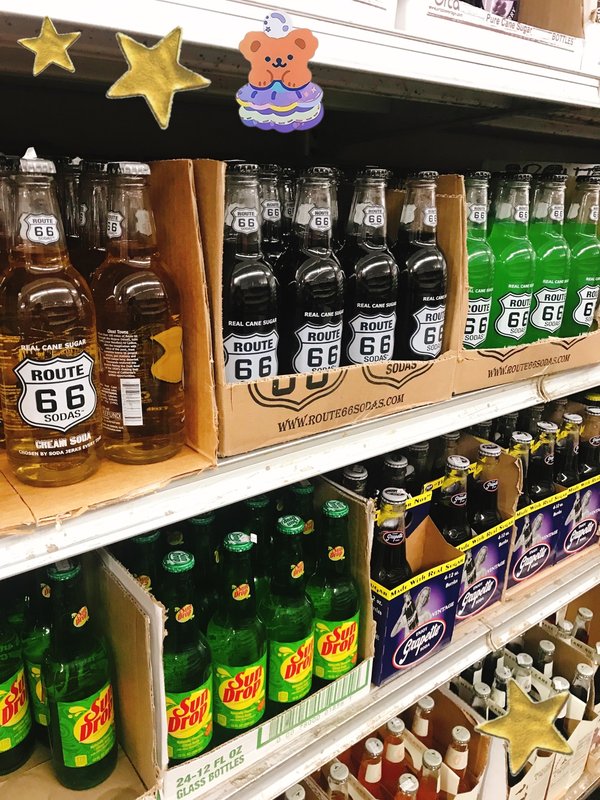vintage or unique soda