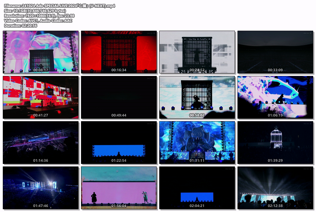 Preview https://i.postimg.cc/fLVHXfp2/241024-Ado-SPECIAL-LIVE-2024-U-NEXT-mp4.png