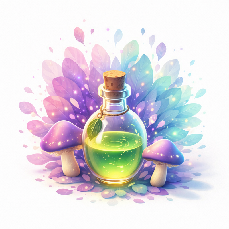 Hiệu ứng nở hoa hạt ma thuật