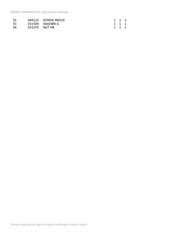 TOMOS-A26BAC-YOUNGSTR-XL-Spare-parts-manual-page-020