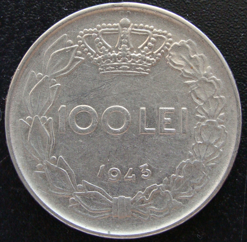 100 Lei. Rumania. 1943 RUM-100-Lei-1943-rev