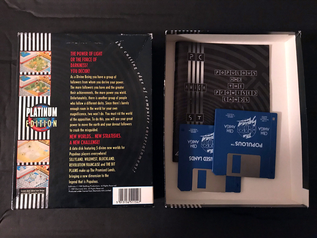 Amiga Populous (Contents)