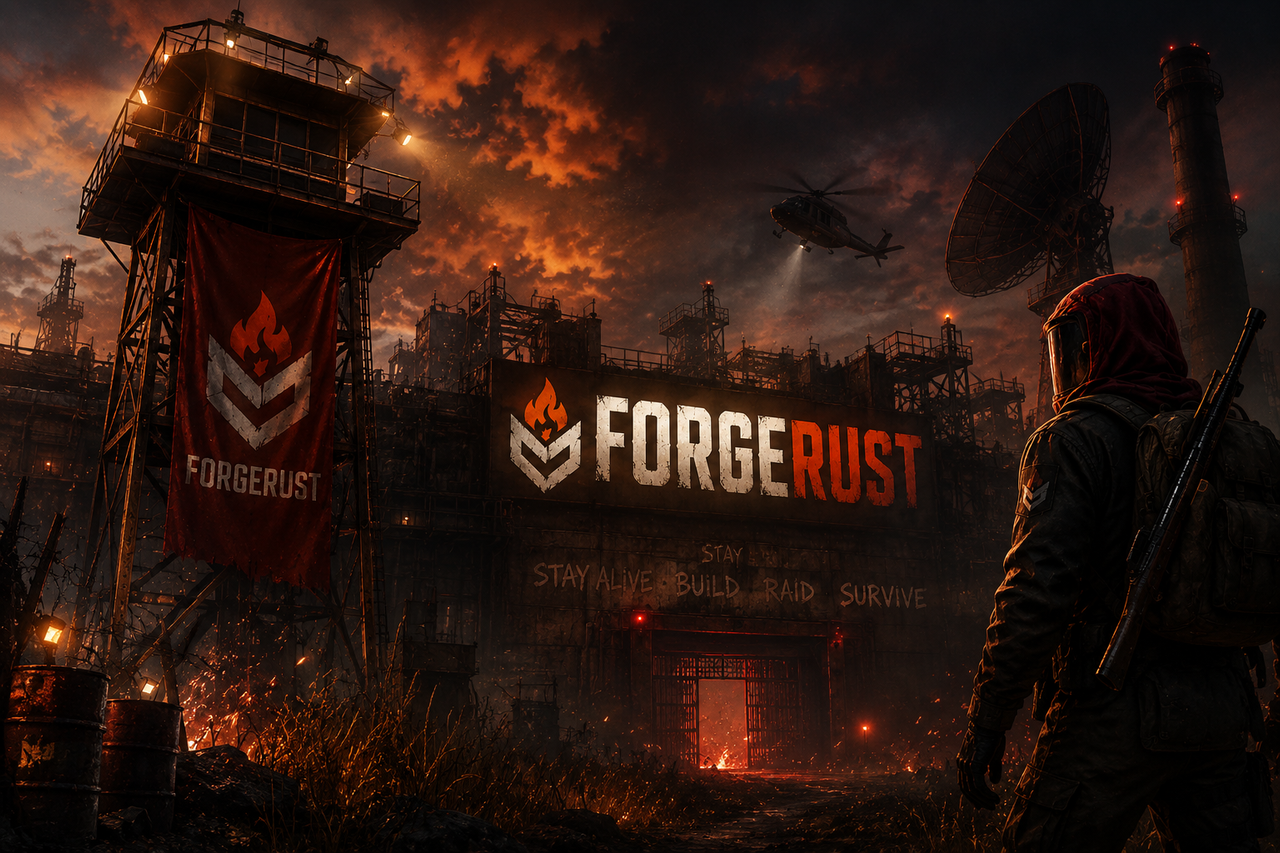 ForgeRust |X2| Skin Free |Solo/Duo/Trio| /kit