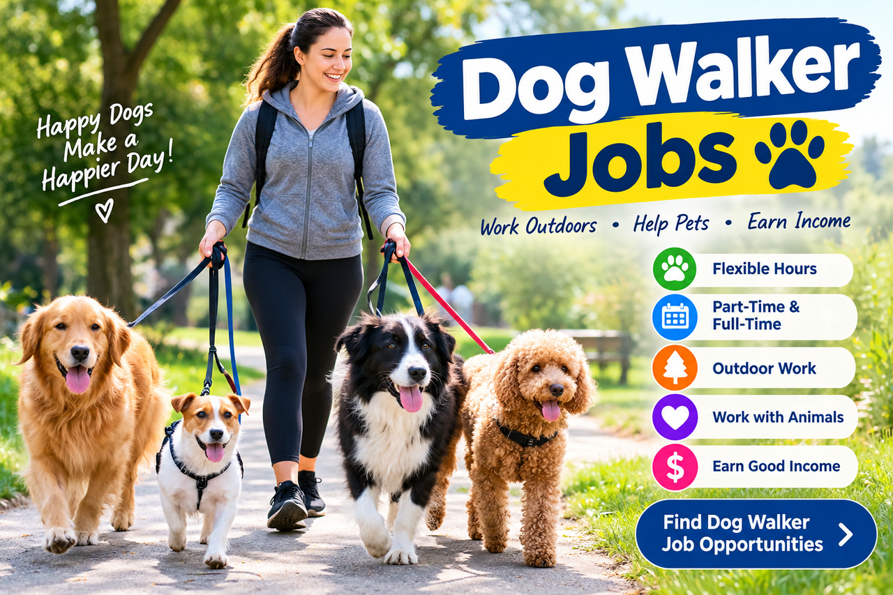 Dog Walker Jobs and Dog Walking Opportunities