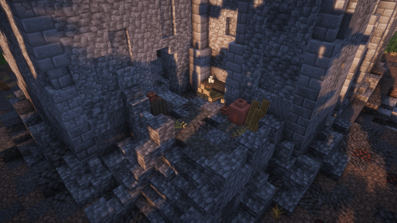 Dunwick Ruins - Realistic Medieval Kingdoms Outpost | Medieval Unlimited Server Minecraft Map