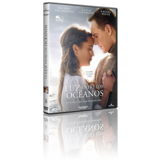 Portada - La Luz Entre los Océanos [DVD9 Full][Pal][Cast/Ing][Sub:Cast][Drama][2016]