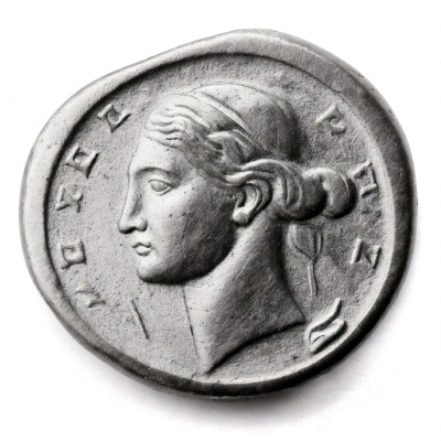 an ancient greek coin
