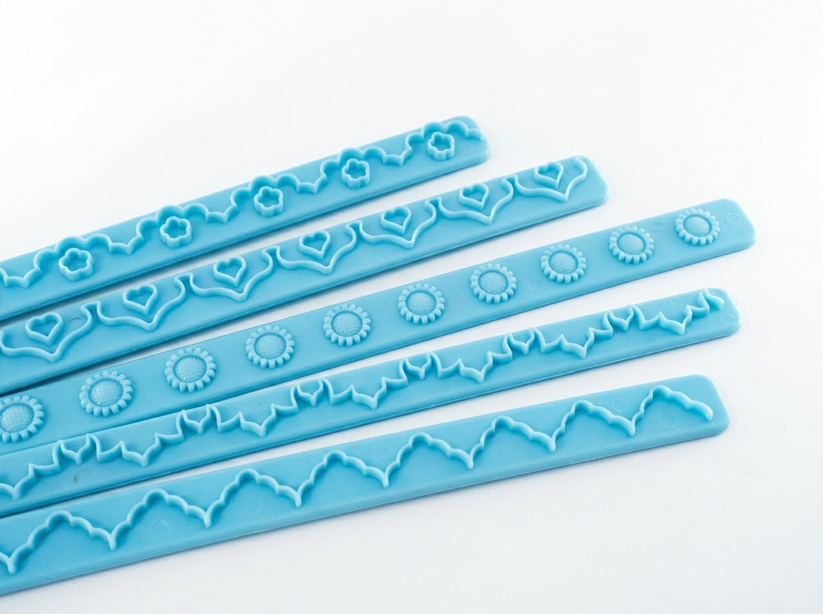 Cenefas filos x 5pz girasol flores y texturas para decorar pasta fonda