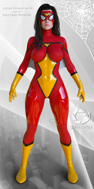 Spider Woman Suit for G3F