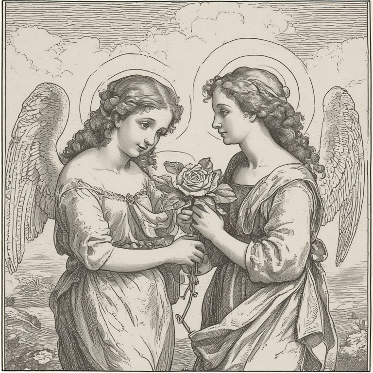 Maria-holdind-rose-and-Angel-A-(1)