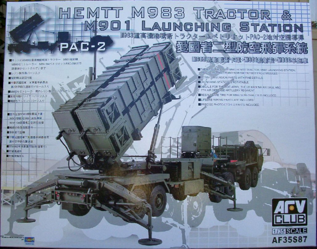 AFV Club 35 HEMTT M983 Tractor & M901 PAC-2