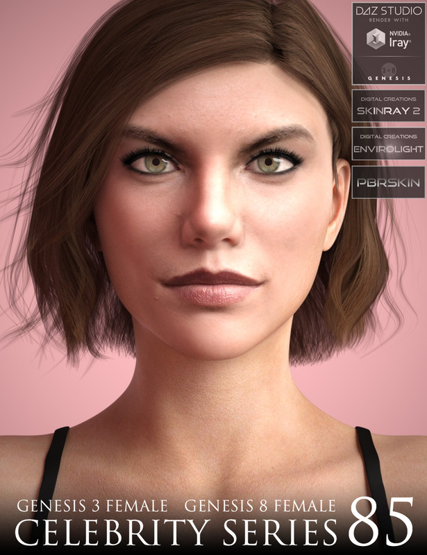 Celebrity Series 85 for Genesis 3 and Genesis 8 Female (8.1)