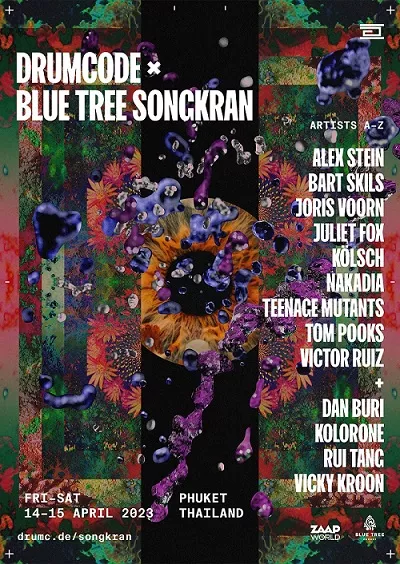 Drumcode x Blue Tree Songkran, A World-Class Techno Music Festival in Phuket