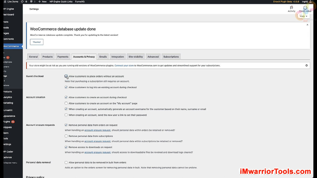 02 The essential Woo Commerce pages mp4 0003