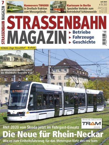 Cover: Strassenbahn Magazin No 07 2023