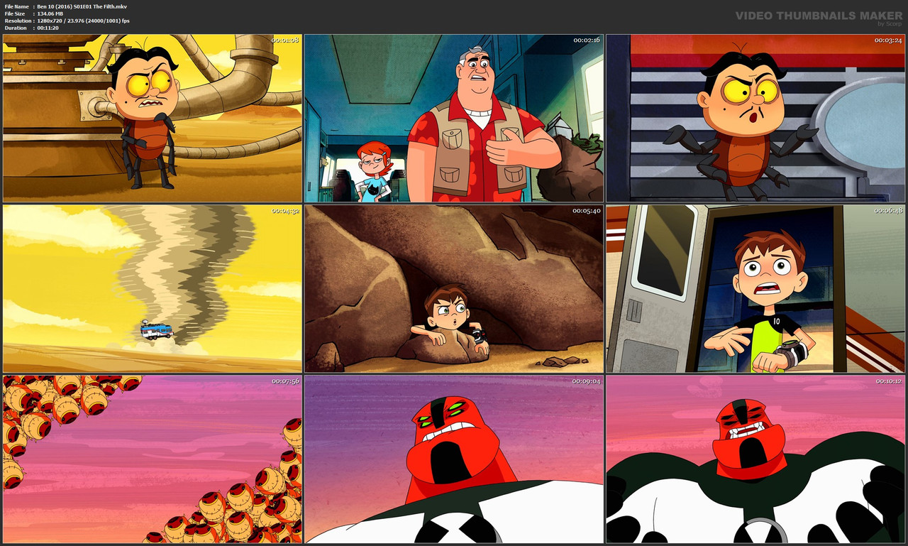Ben 10 (2016) S01E01 The Filth.mkv