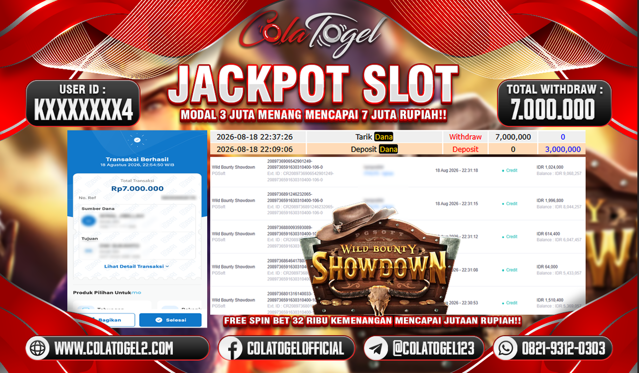 JACKPOT SLOT GACORR!!