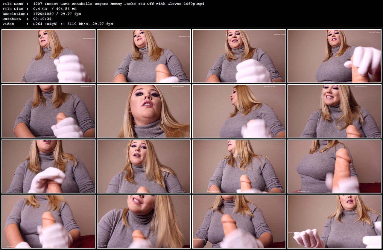 4207 Incest Game Annabelle Rogers Mommy Jerks You Off With Gloves 1080p mp4