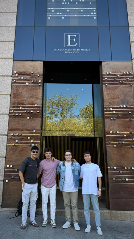 Cuarteto Isbilya: Seleccionado, Programa de Emprendimiento e Innovación Social de la Escuela Reina Sofía