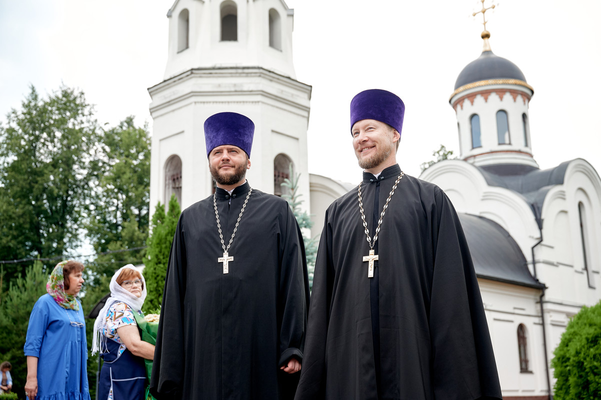Архиерейское богослужение в Тихвинском храме 09.07.2025