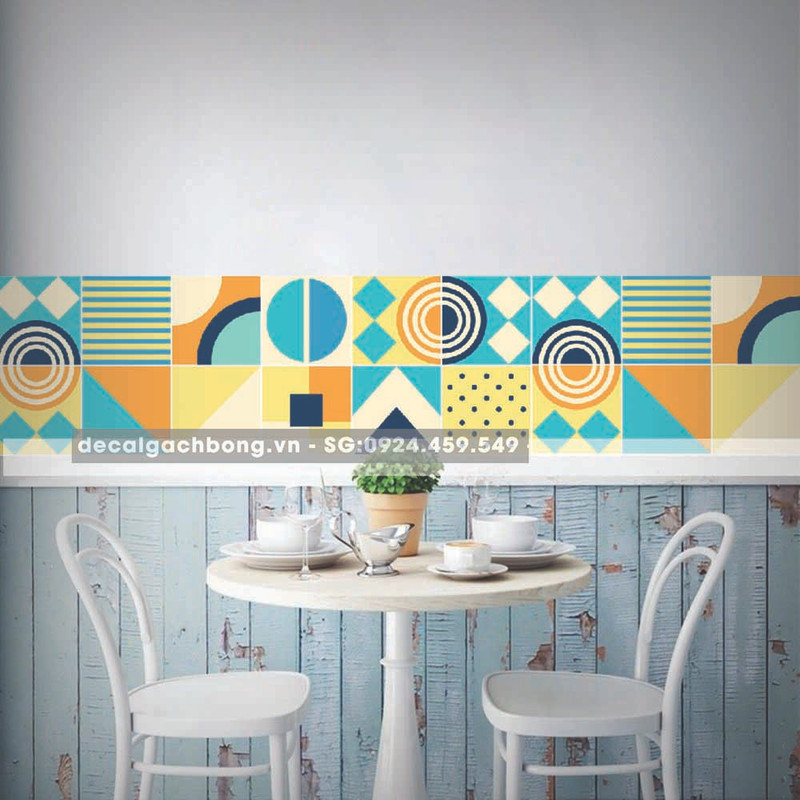 Decal gạch bông - giải pháp trang trí cho người bận rộn - 1