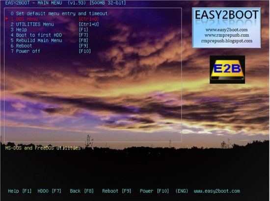 Easy2Boot 1.B1 Multilingual Easy2Boot 1.B1 Multilingual