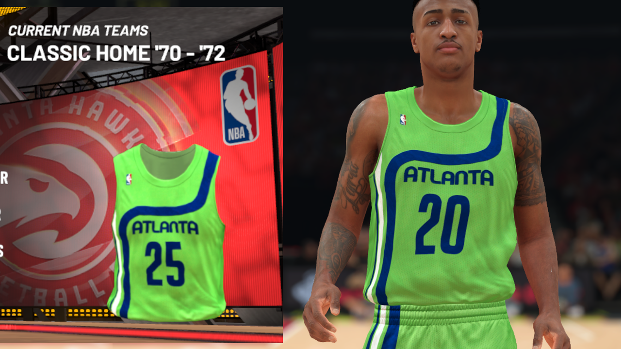 lime green nba jersey