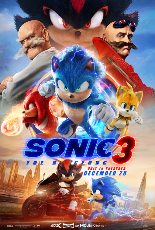 Sonic the Hedgehog 3 (2024) Ben Schwartz, Jim Carrey, Keanu Reeves