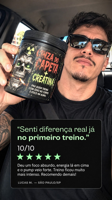 Avaliação de cliente Lucas