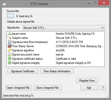 P7S Viewer 7.4