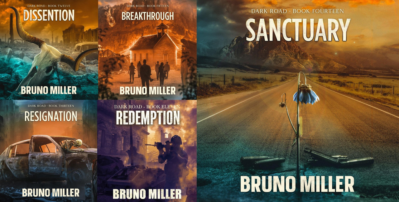  Bruno Miller The Dark Road Series- Books 11-15