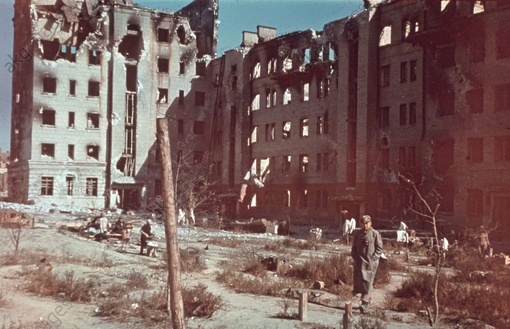 Zerstörungen in Stalingrad