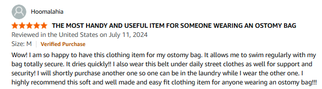 SIIL Ostomy Belt Review 3
