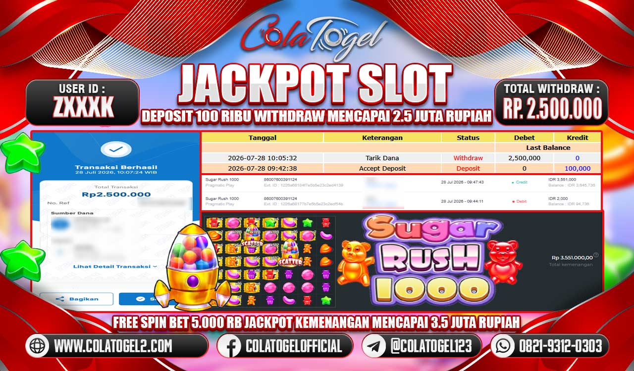 JACKPOT SLOT GACORR!!