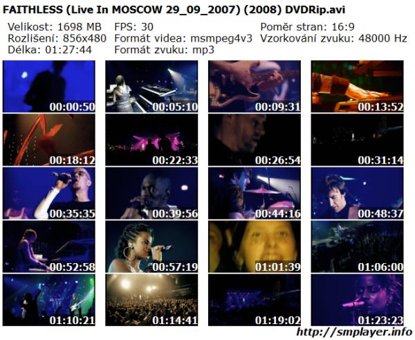 Faithless - Live In Moscow (2008)