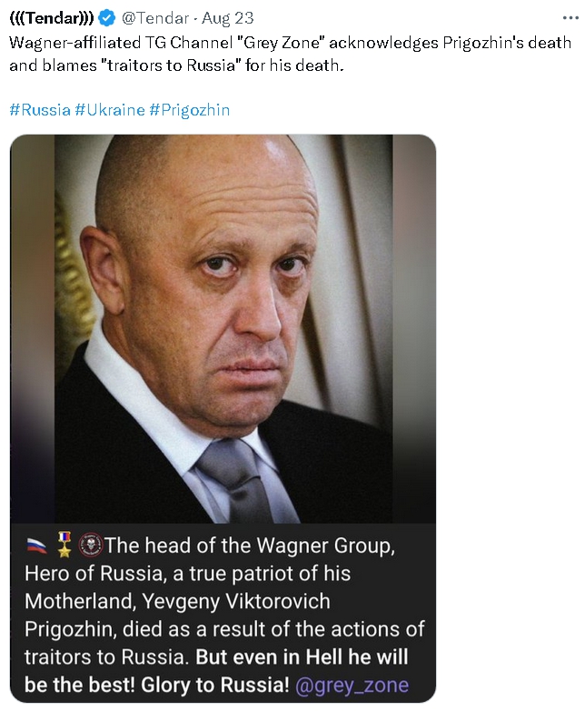 Američki general: Ukrajinci su probili glavnu liniju ruske obrane Index Vijesti 20:20, 25. kolovoza 2023. Screenshot-11443