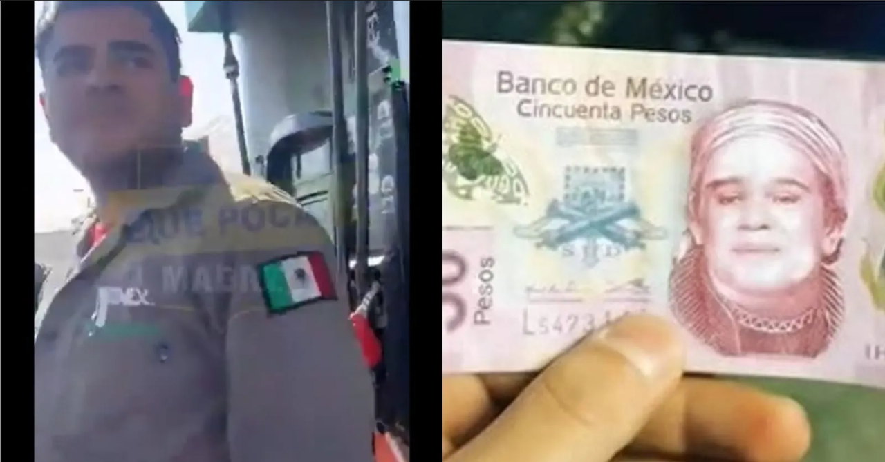 VIDEO: Exhiben a un hombre por intentar estafar a un anciano con billetes falsos
