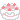 Cake with strawberries on top pixel